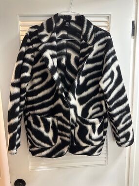 Fifteen Twenty Abstract Zebra Jacket